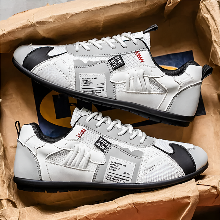 Yussuf - Zapatillas Deportivas Informales Con Paneles Laterales Texturizados