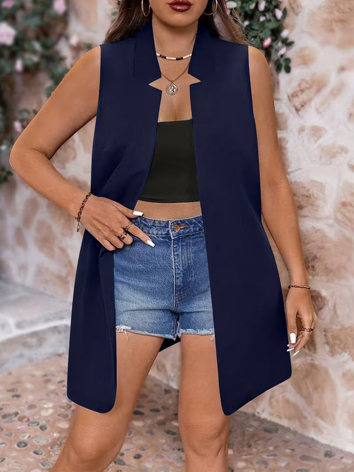 Alanaa - Chaleco Sin Mangas Elegante