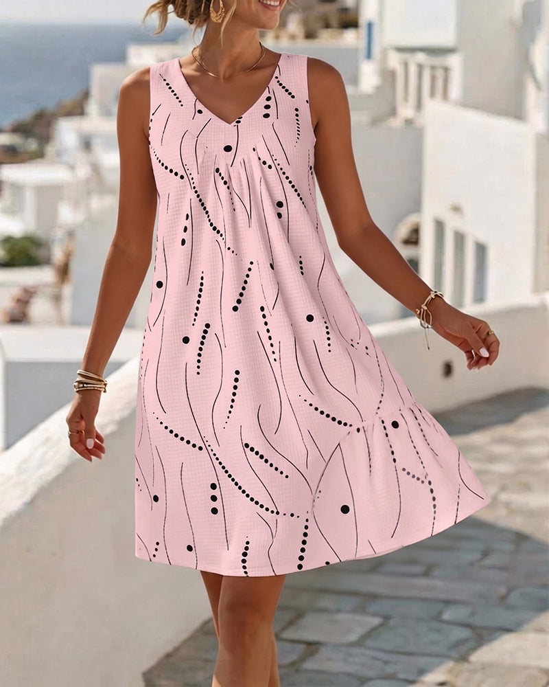 Lalesca - Vestido MIDI Sin Mangas