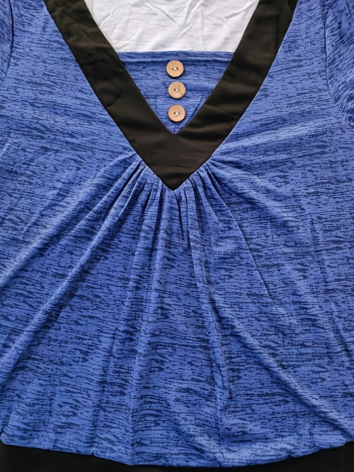 Grisel - Camiseta Acampanada Y Elegante