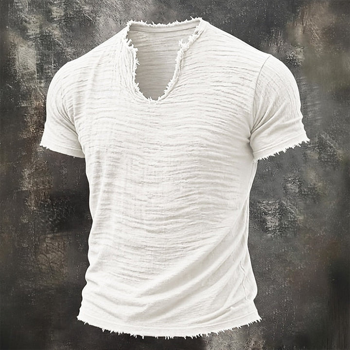 Pavel - Camiseta Vintage Con Cuello en V