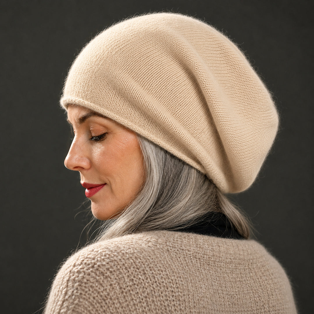 Leloni - Gorro Cómodo De Cachemira