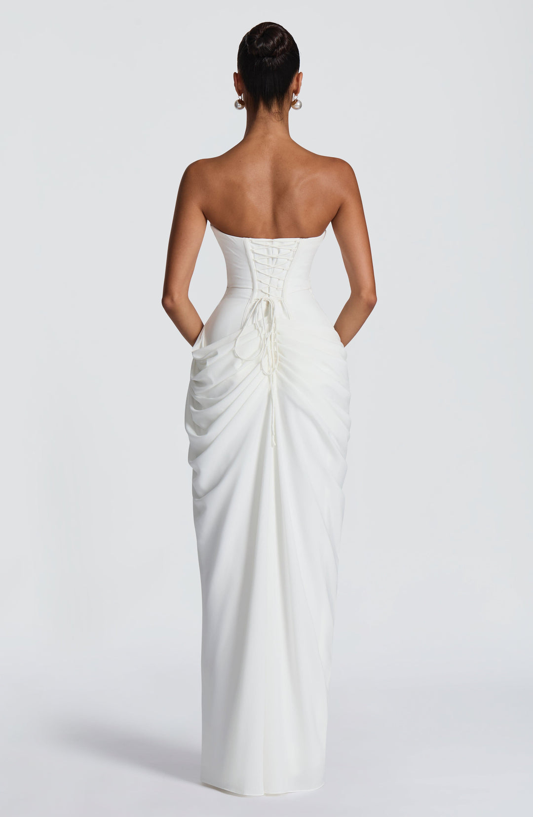 Narja - Vestido Largo Sin Tirantes