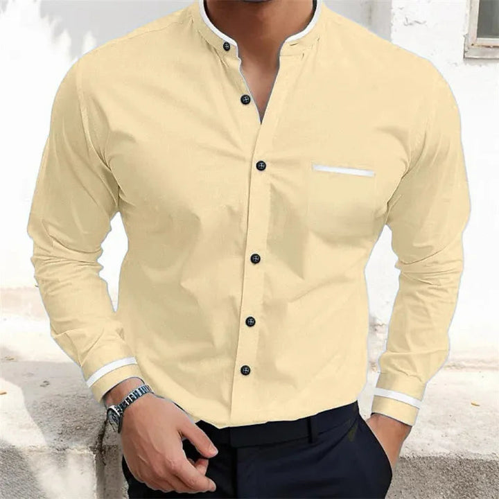 Askar - Camisa De Manga Larga Con Botones