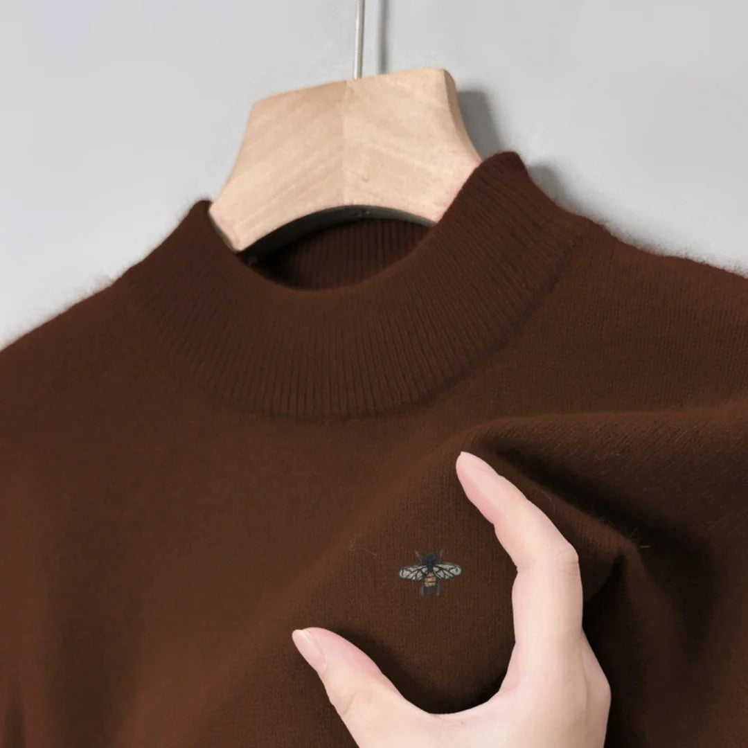 Slaven - Jersey De Punto Con Cuello Alto