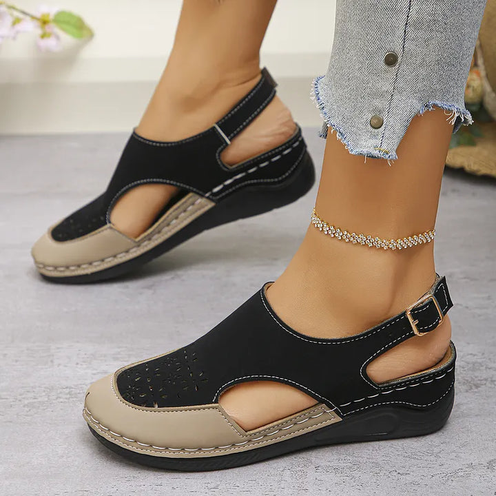Anesa - Sandalias Ortopédicas Con Cuña
