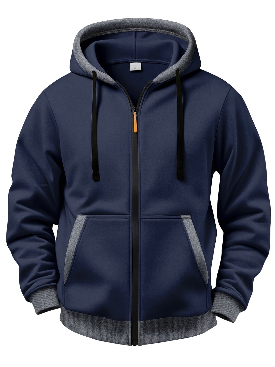 Mussoline - Sudadera Informal De Invierno De Manga Larga, Con Capucha Y Cremallera