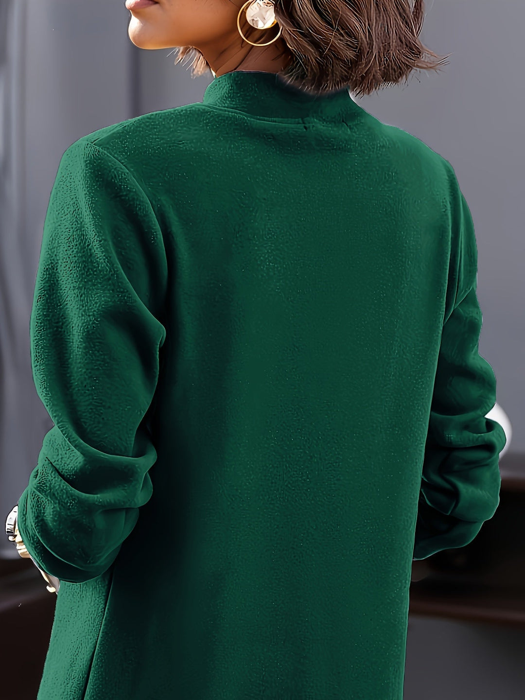 Bonya - Camiseta Informal De Manga Larga Con Cuello en V