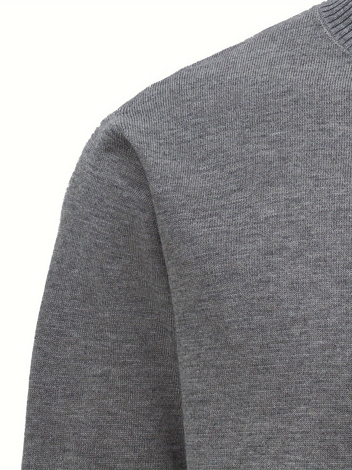 Sumuel - Jersey De Punto Con Cremallera Y Cuello Acanalado