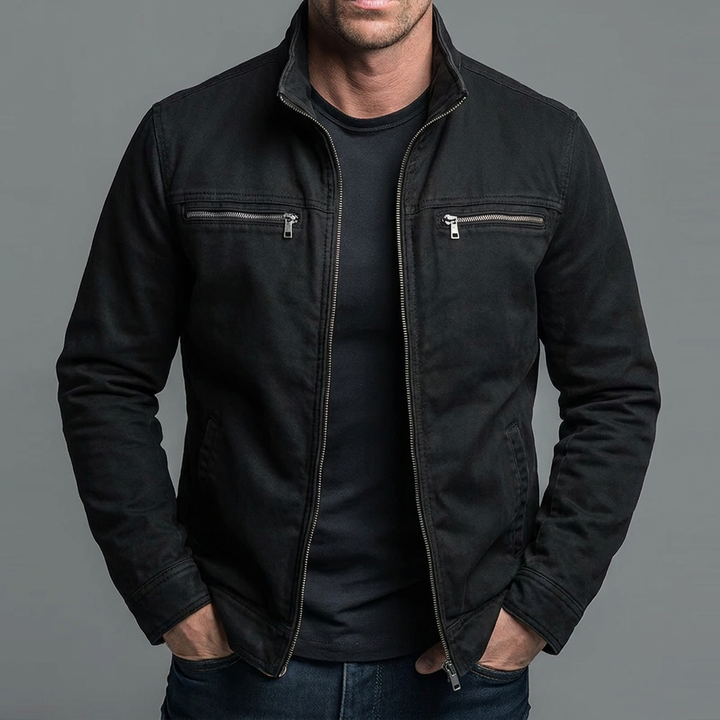 Narick - Chaqueta Vaquera Holgada Con Cremallera