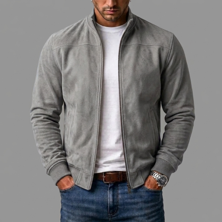 Kerral - Elegante Chaqueta De Ante