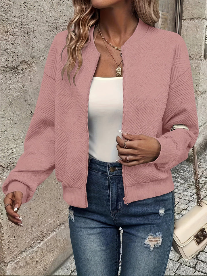 Shahna - Chaqueta Bomber Con Cremallera