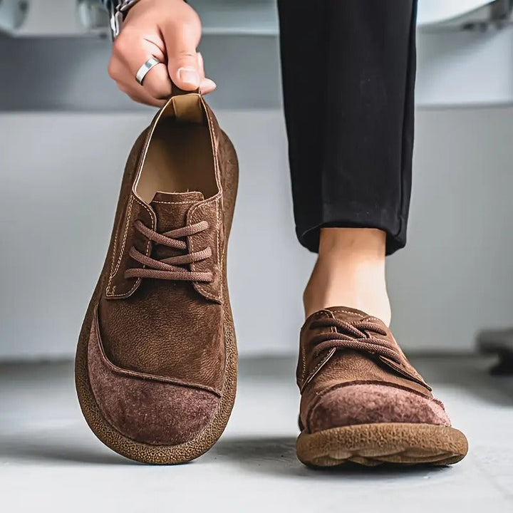 Malan - Zapatos Ortopédicos De Cuero