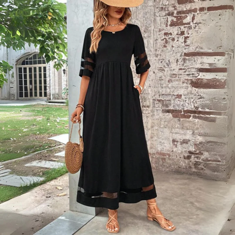 Dayena - Elegante Vestido Que Cubre La Barriga