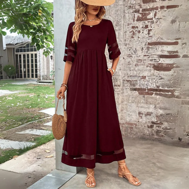 Dayena - Elegante Vestido Que Cubre La Barriga