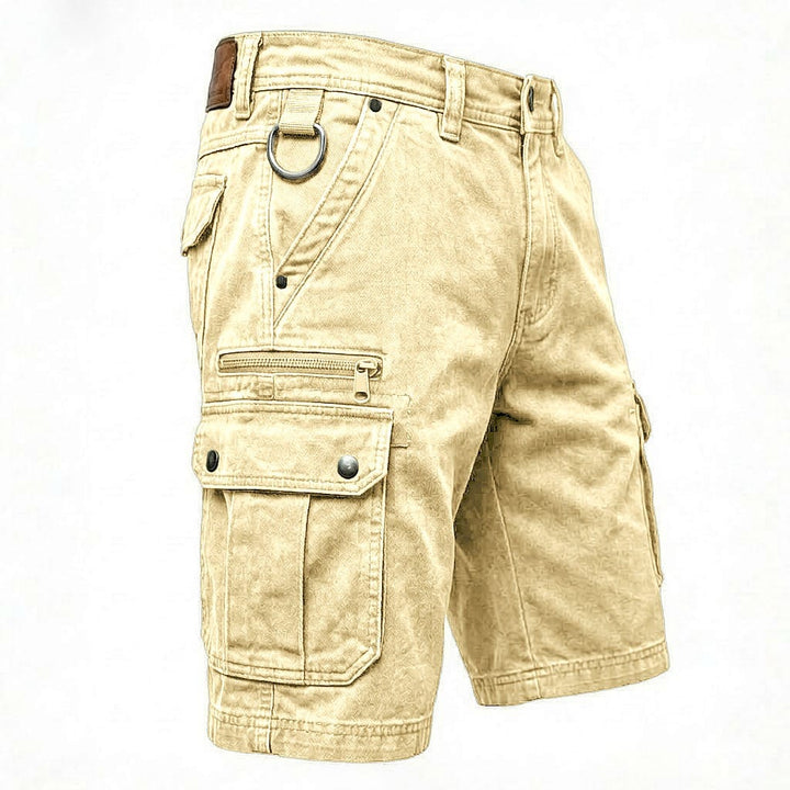 Pezeshkian - Pantalones Cortos Carga de Vaquero Con Estilo