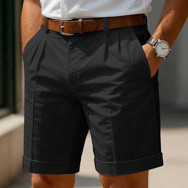 Lucca - Pantalones Cortos De Verano Plisados