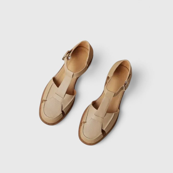 Lusia - Sandalias Elegantes Con Correas Y Hebilla