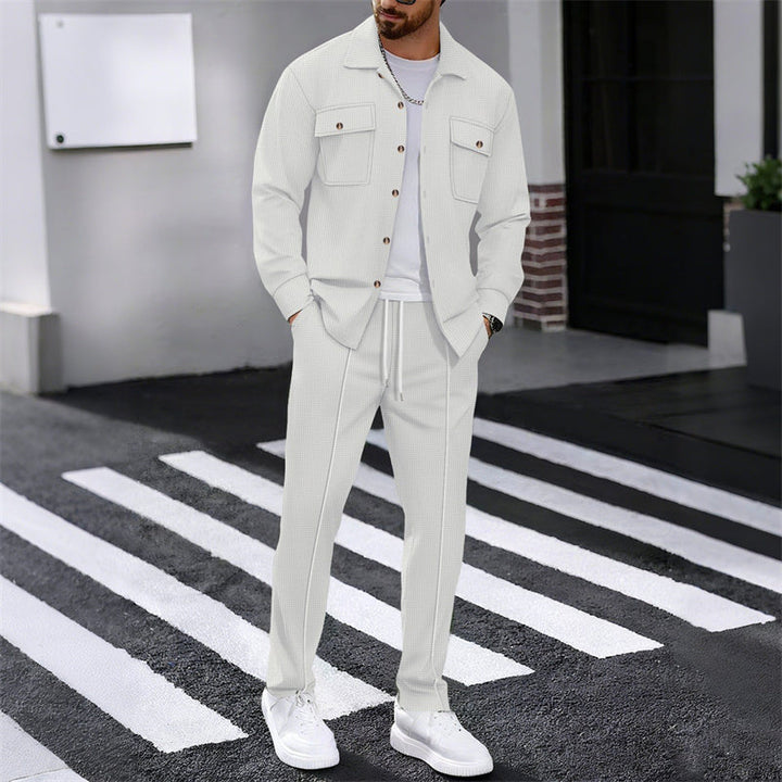 Gustave - Conjunto De Camisa De Manga Larga Y Pantalones