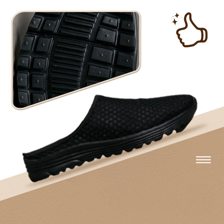 Nesrine - Zapatos Tipo Mule De Malla Transpirable