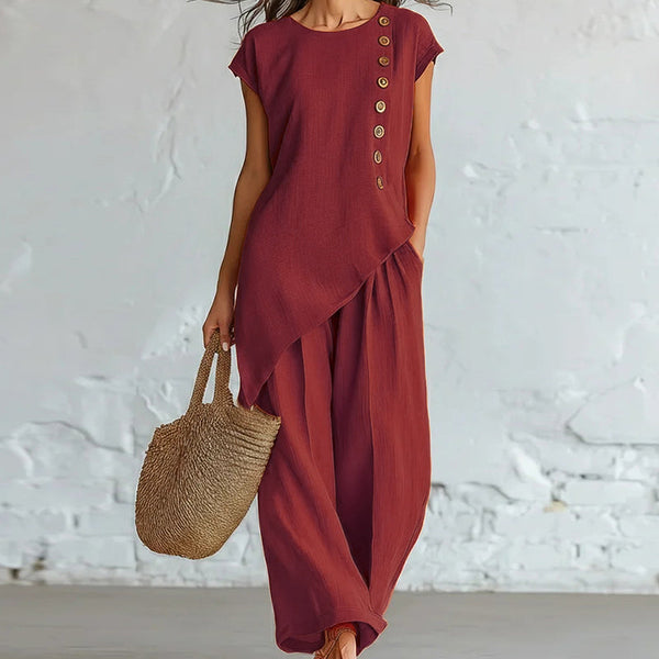 Maiara - Elegante Conjunto De Dos Piezas