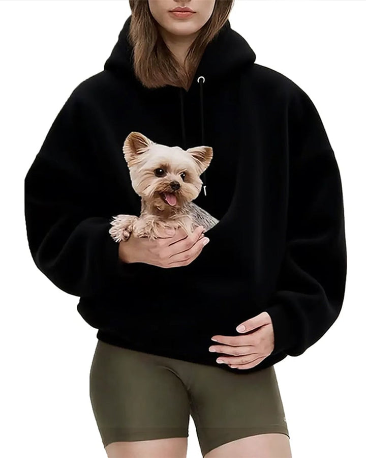 Rendall - Sudadera Con Capucha Y Manga Larga Con Bolsillo Para Mascotas