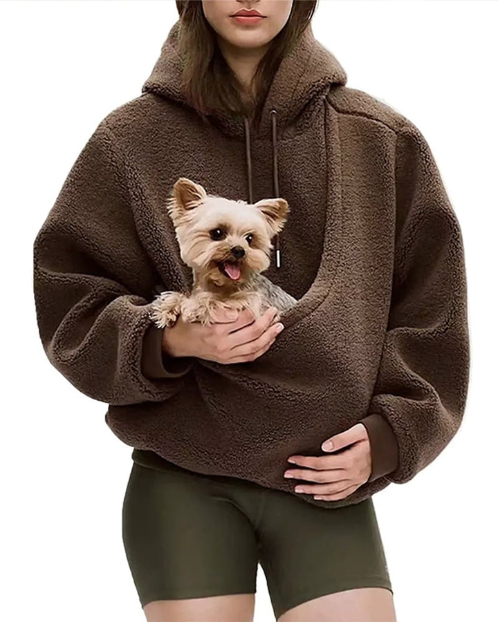 Rendall - Sudadera Con Capucha Y Manga Larga Con Bolsillo Para Mascotas