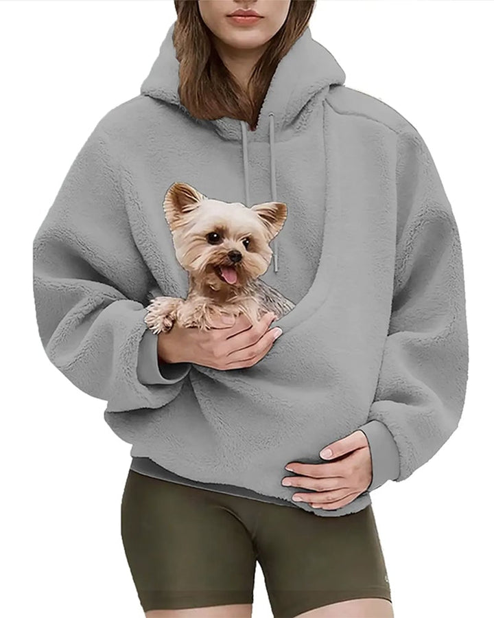 Rendall - Sudadera Con Capucha Y Manga Larga Con Bolsillo Para Mascotas